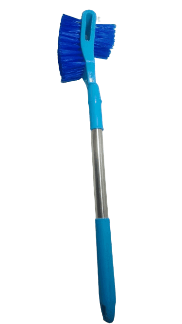 JMP BRUSH Hockey Shape Toilet Cleaner Brush for Western and Indian Pack Of 6 view 2