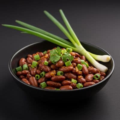 Rajma spring onion