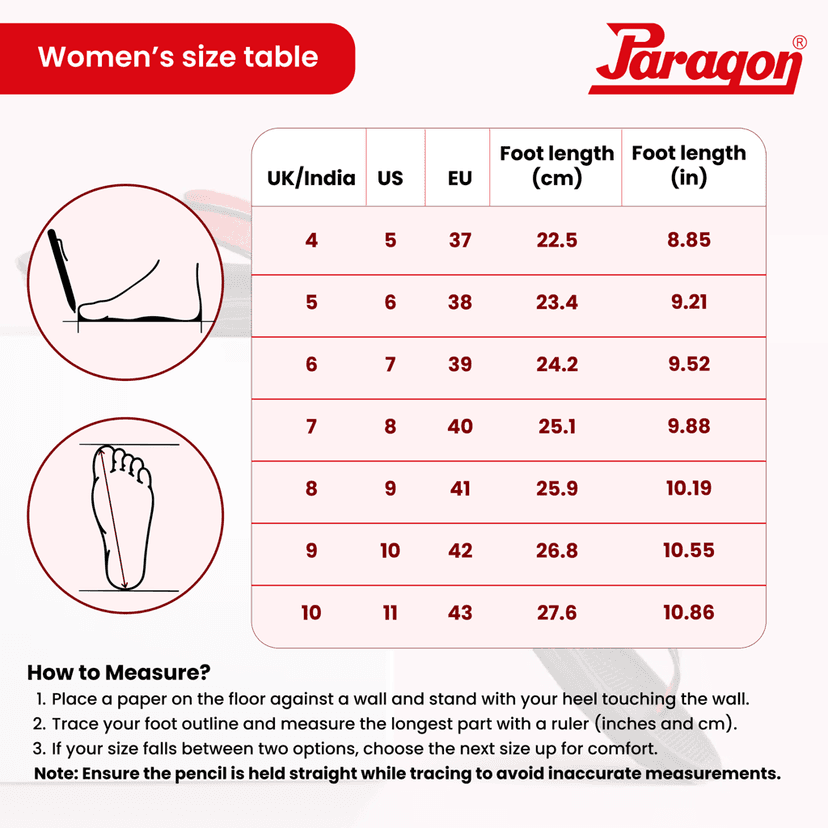 Paragon K7012L Stylish Lightweight Comfortable Casual Sliders for Women view 6