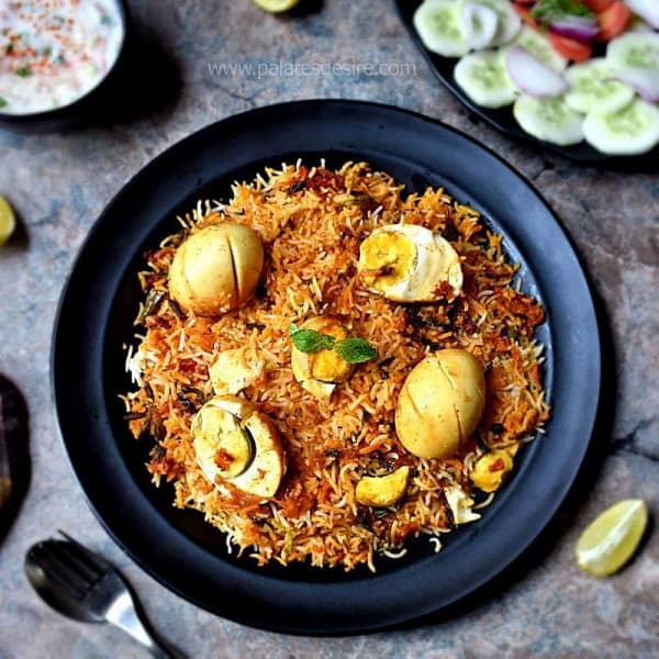 Egg biryani(2pcs) 500gms