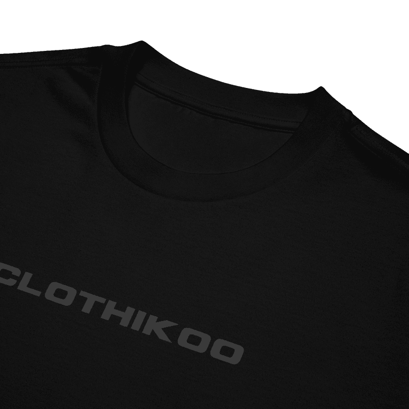 Oversized heavyweight t-shirt (Old Bull, 220 gsm, Black) view 8