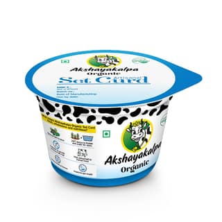 Akshayakalpa-Artisanal Organic Set Curd, 200g