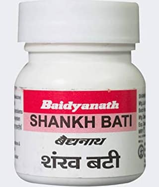 Baidyanath Shankh Bati 40 Tablets (Pack of 6)