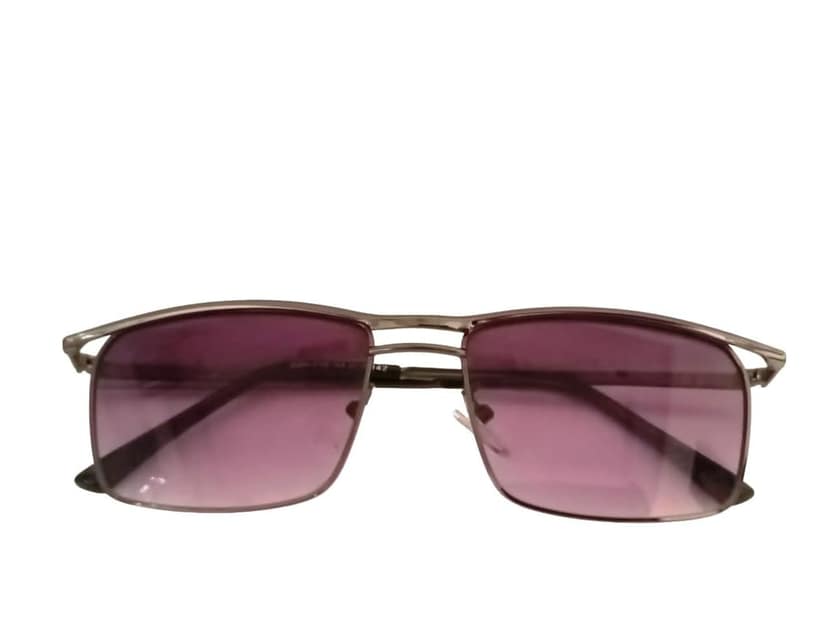 MD Style UV Protected Full Rim Rectangular Metal Frame Sunglasses/Men - Women Fashion Sunglasses view 3