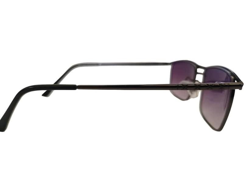 MD Style UV Protected Full Rim Rectangular Metal Frame Sunglasses/Men - Women Fashion Sunglasses view 4