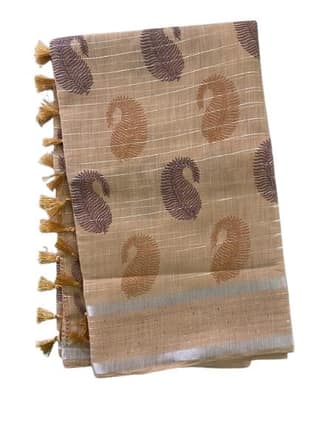 Linen Cotton Saree