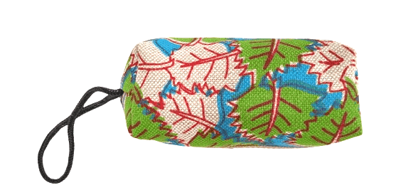 Jute Small Printed Pouch For Multi Purpose Usage view 2