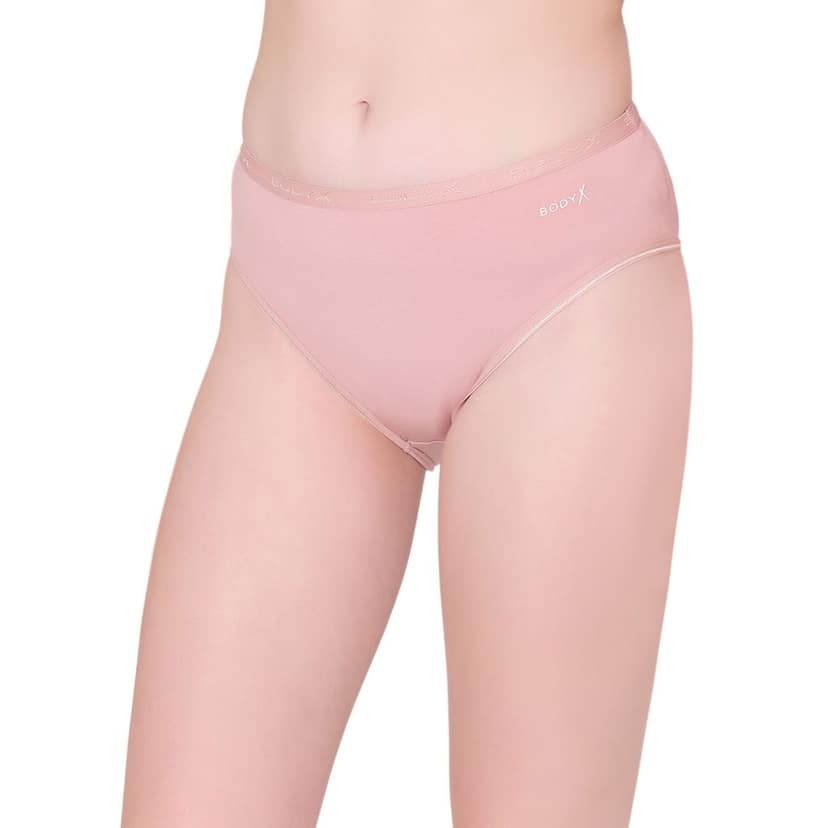 Bodyx women's combed cotton assorted Hipster Panty Pack of 3 ( BX504-MULTI ) view 4
