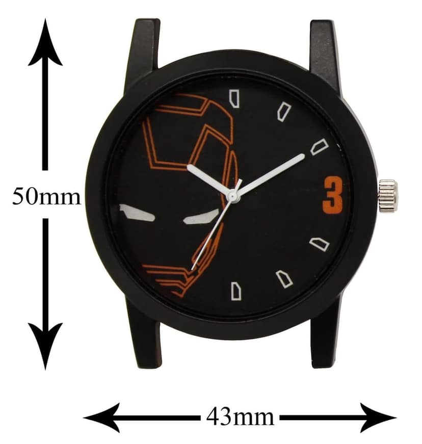 Multicolor Steel Man Analog Watch for Men LR04 view 4