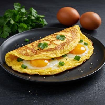 Double Egg Omelette