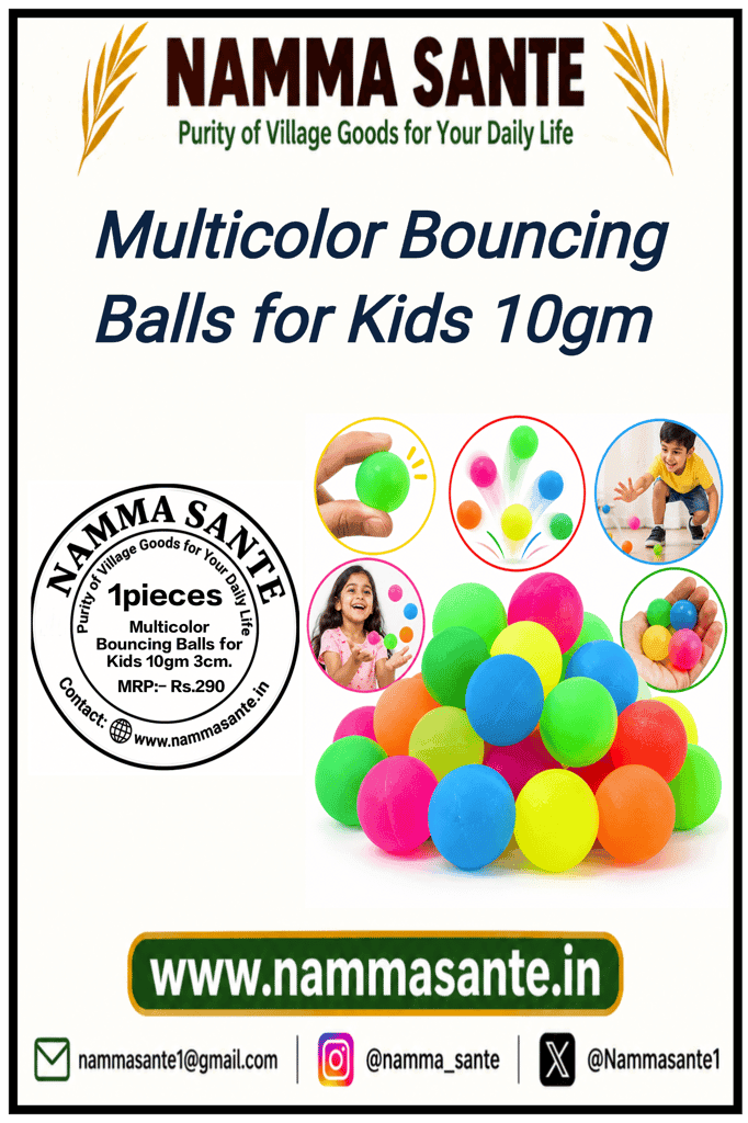 Mini Multicolor Bouncing Balls for Kids 10gm 3cm view 3