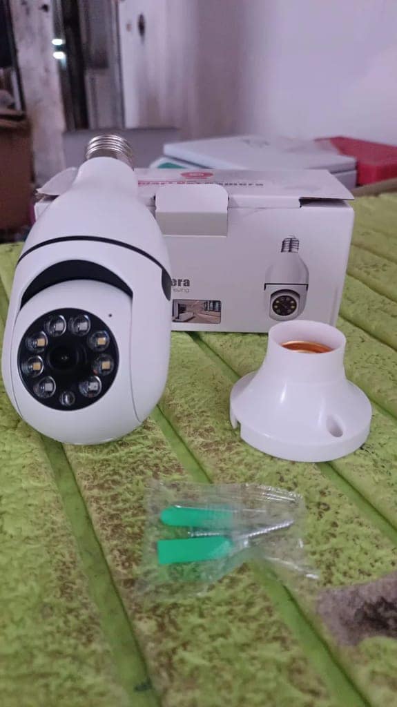 V380 Pro Fisheye 360 Degree Panoramic Wireless WiFi IP CCTV Security Camera (Pack of 1) view 9