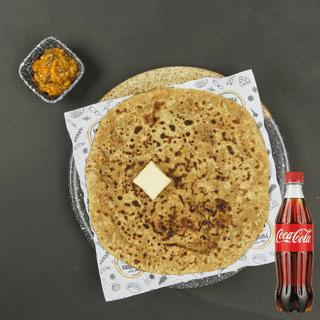 Butter aloo paratha