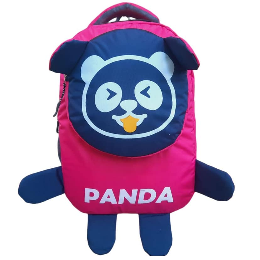 Lovely Cartoon Panda Plush Backpack for Kids, Perfect for School and Travel