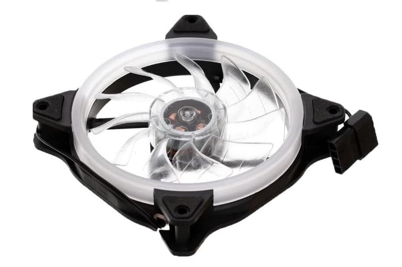 SMPS LED PC Fan | Customizable LEDs, Air Balance Curve Blade Design, Sealed Bearing