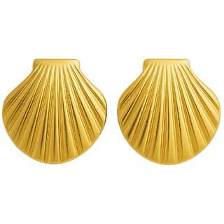 kimti 18k Gold Plated Tide Earrings Anti Tarnish Earring