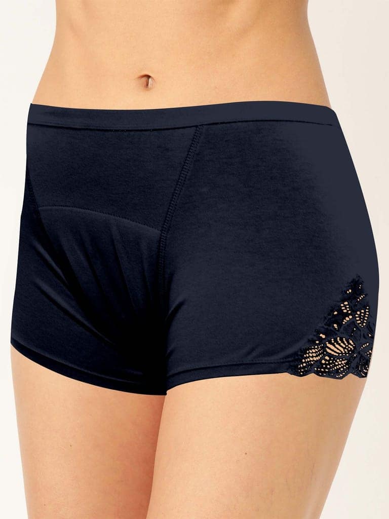 Women Boyshorts Lenzing Modal A Lace Period Underwear view 5