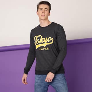 FTX Men Round Neck Printed Full sleeves Tshirt