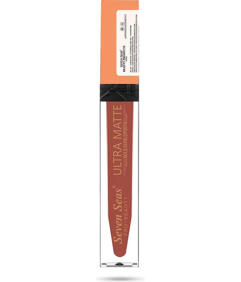 Seven Seas Ultra Matte BOLD,VIVID,SMOOTH The Luxurious Smooth Lipcolor Liquid Lipstick(Monza-1) view 2