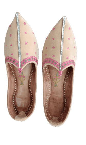Rajasthani Handmade Leather Mojadi view 3