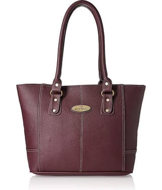 Fostelo - Maroon PU Shoulder Bag