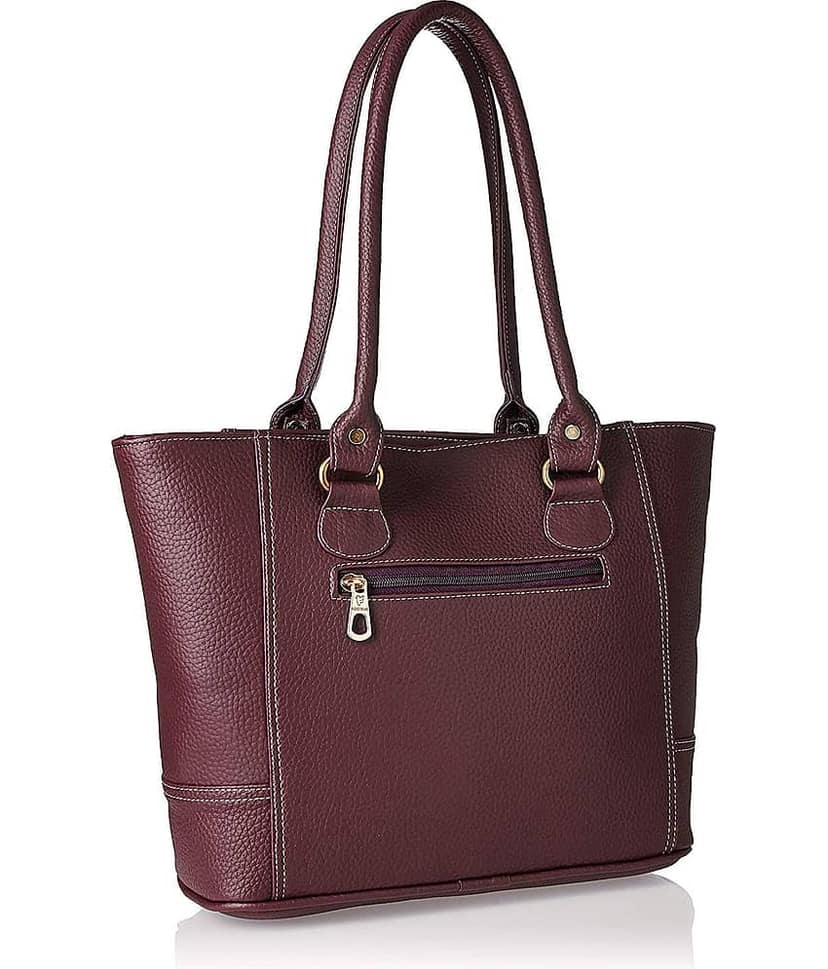 Fostelo - Maroon PU Shoulder Bag view 2