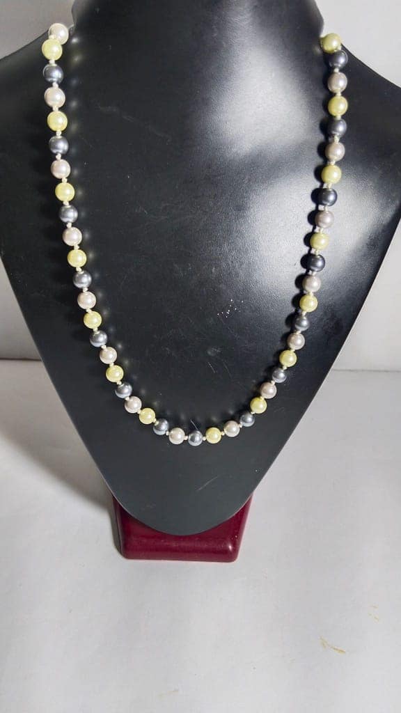 Multi-Color Beaded Necklace