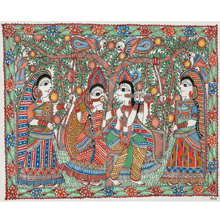 Madhubani Painting: Traditional Indian Art of Love & Nature