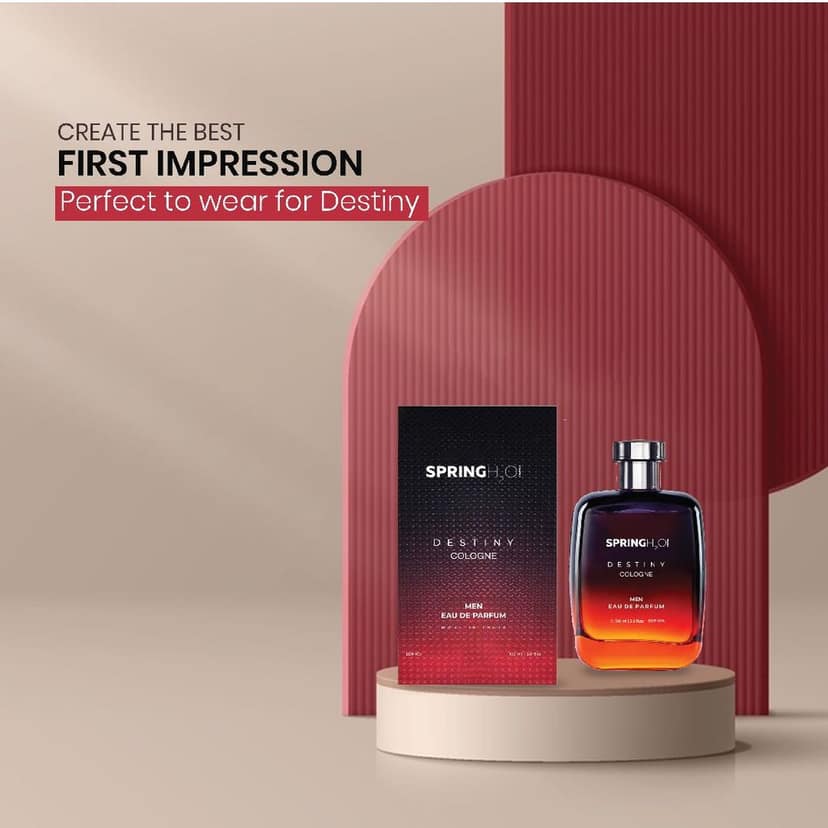 Spring H2O Destiny Cologne for Men, 100ml view 3