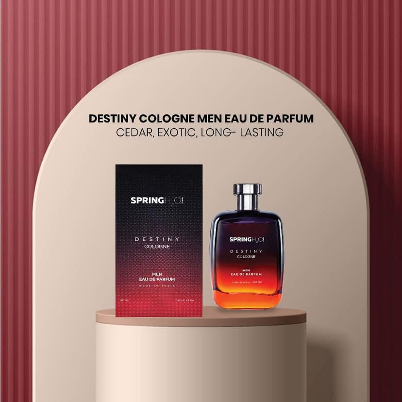Spring H2O Destiny Cologne for Men, 100ml view 4