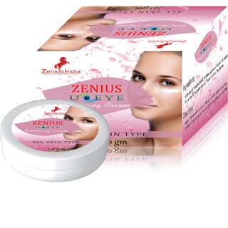 Zenius Under-Eye Cream for Dark Circles, Wrinkles, Puffy Eyes