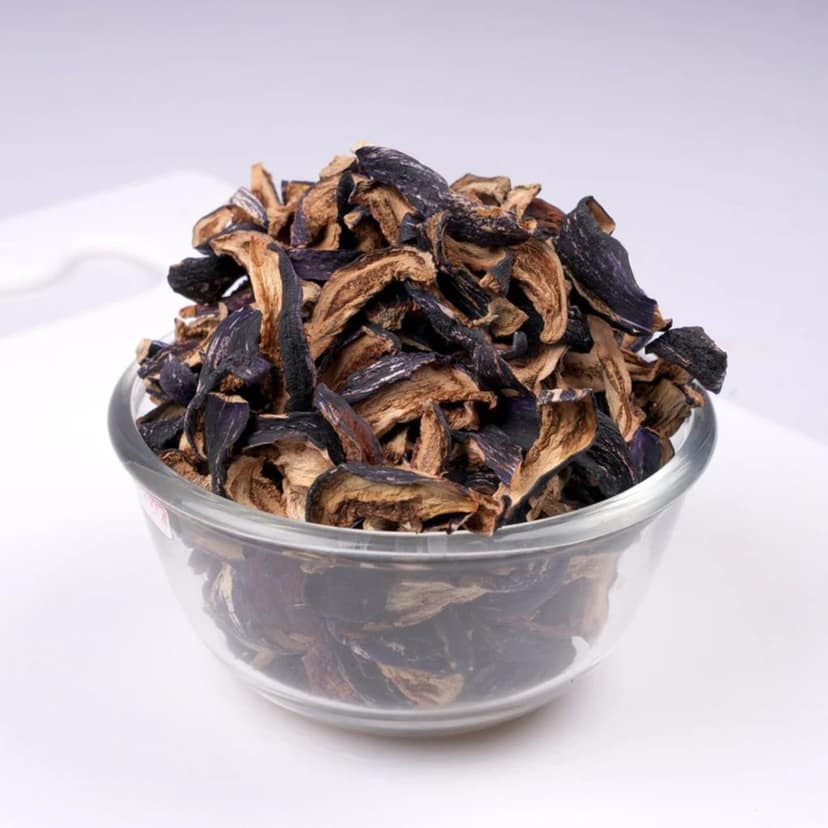 DR. RENGA'S SOLAR DELIGHTS- Dehydrated Brinjal Vathal 100g | Solar Dried Brinjal | Premium Dried Eggplant for Curries & Vatha Kuzhambu view 3