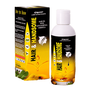 Cipzer Hair & Handsome Oil (100ml): Nourish, Strengthen & Shine for Luscious, Healthy Hair