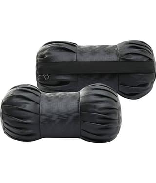 Auto Hub Neck Cushions Set of 2 Black