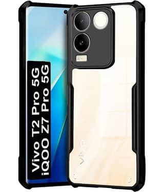 ZAMN Shock Proof Case Compatible For Polycarbonate Vivo T2 Pro 5G ( )