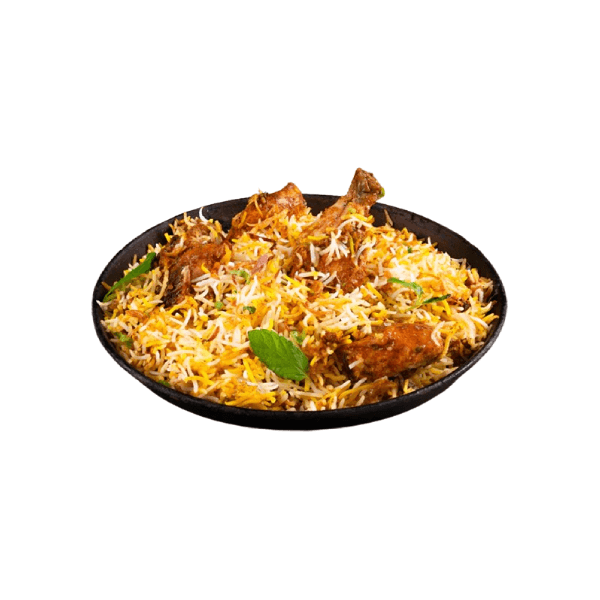 Chicken Dum Biryani Half