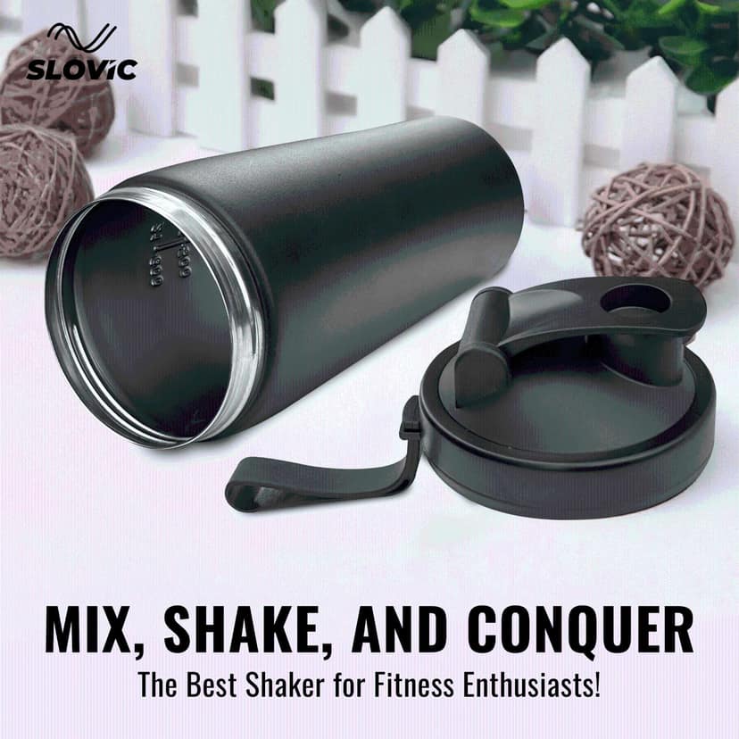 Slovic Black Steel Shaker - V2 view 3