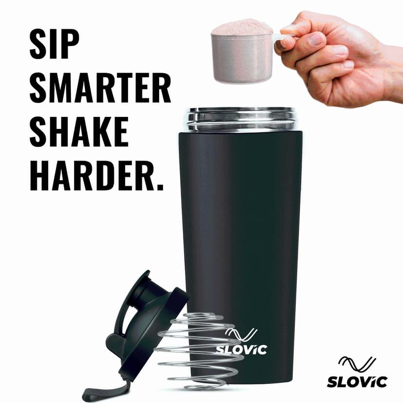 Slovic Black Steel Shaker - V2 view 4