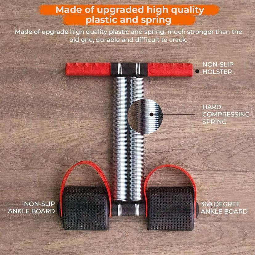 Spring Tummy Trimmer For Men & Women, Waist Fat Buster, Abs Exercise & Body Toner For Abdomen, Waist, Arm, Yoga view 2