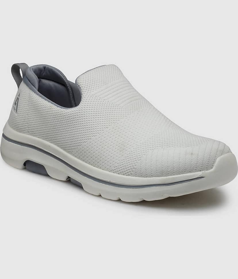 Action - Olive Men's Sports Running Shoes view 2