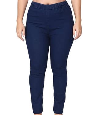 CIEARO VINTAGE - Denim Lycra Skinny Fit Black Women's Jeggings ( Pack of 1 )