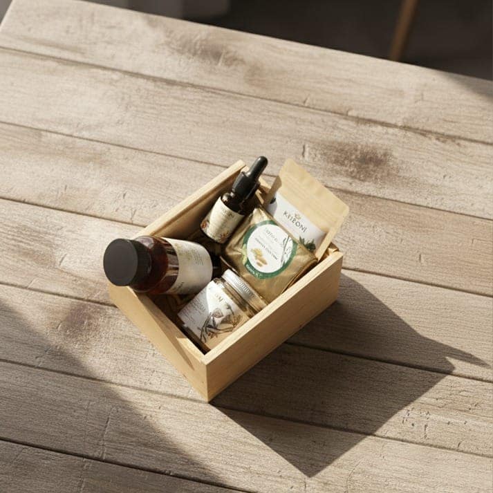 Natural Superfood Collection - Pure Natural Honey, Smoked Wild Tea, Immunity Booster Capsules, Seabuckthorn Oil view 2