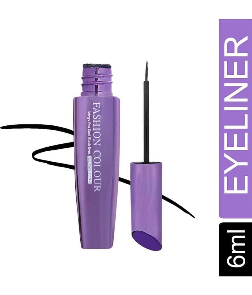 Fashion Colour - Blue Matte Eye Liner Liquid ( Pack of 1 )