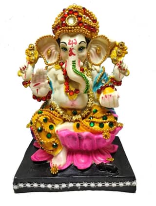 Here is a SEO optimized title for the product in the image:"Buy Lord Ganesha Idol