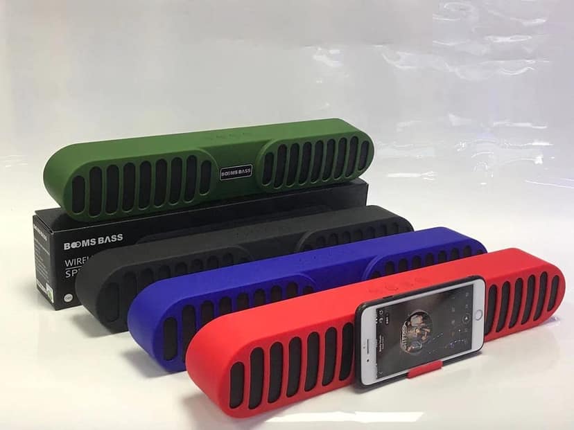 Latest Booms Bass L-25 HD Sound Portable Wireless Bluetooth Speaker for Mobile Computer & LCD TV 10 W Bluetooth Speaker (Multicolour, Stereo Channel) view 5