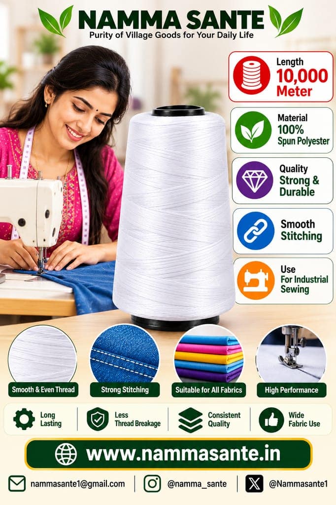 Polyester Sewing Thread 10,000Metre view 5