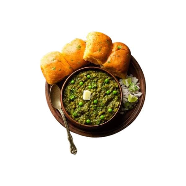 Green Pav Bhaji