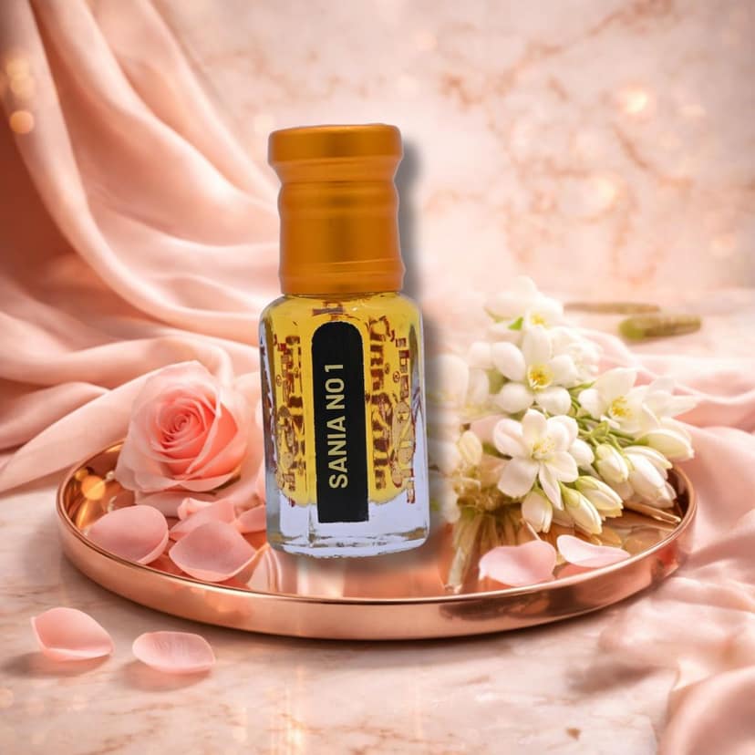 alNaqi Sania No 1 Attar 6ml - Original Shanaya Style Perfume, Alcohol Free Sweet Woody Fragrance, Long Lasting Arabian-Aroma-Oil, Premium Unisex-Ittar view 3