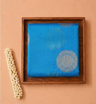 Handloom Chanderi Silk By Cotton Saree