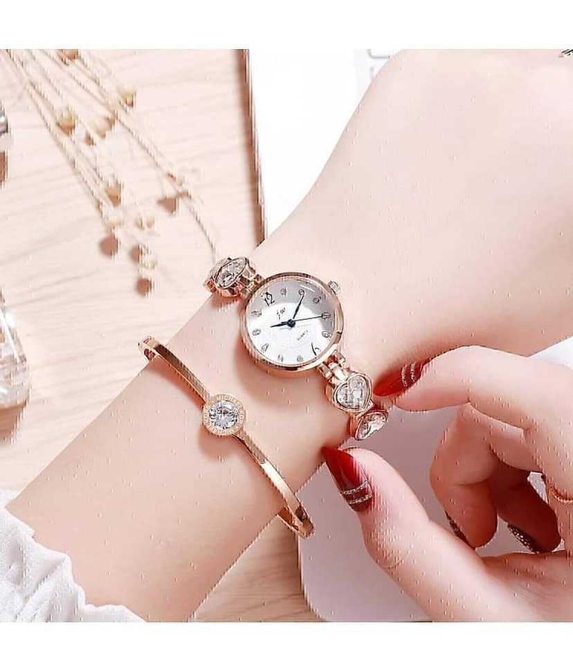 Trex Rose Gold Stainless Steel Analog Womens Watch view 2